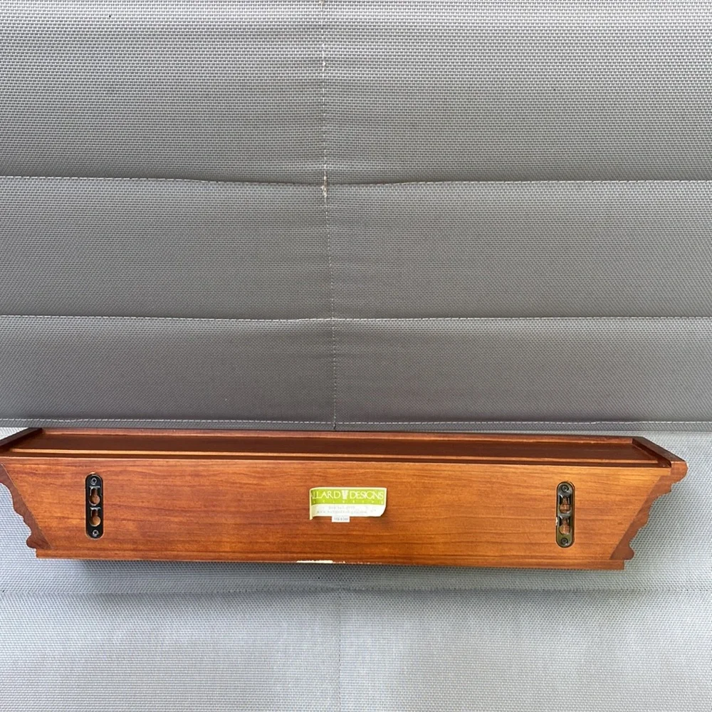 Ballard Designs wooden shelf EUC